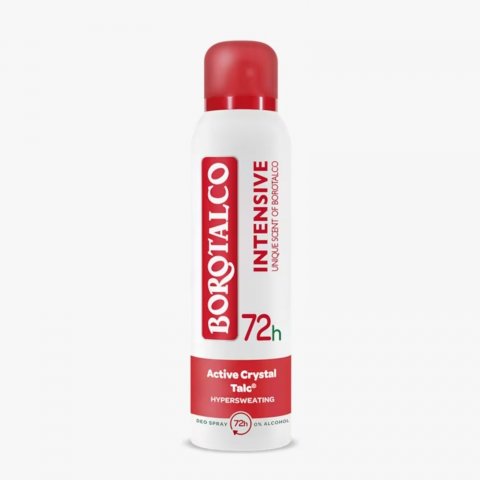 Deodorant Unisex - Deodorant, Borotalco, Deo Intensive, Unique, Spray, 150 ml