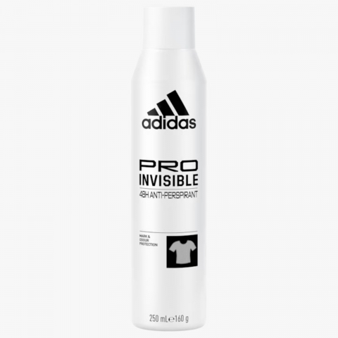 Deodorant Spray - Deodorant Dama, Adidas, Deo Women, Pro Invisible, Spray, 250 ml
