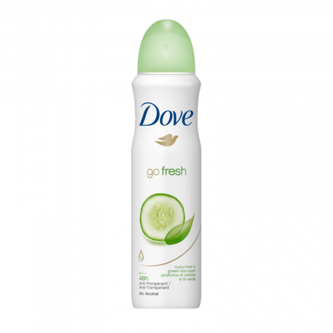 Deodorant Spray - Deodorant Dama, Dove, Go Fresh Women, Cucumber, Spray, 150 ml