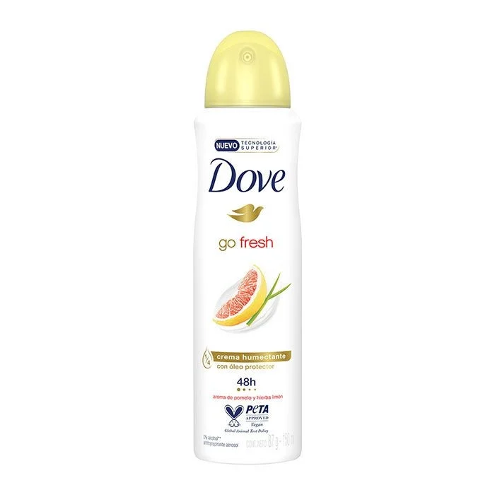 Deodorant Dama - Deodorant Dama, Dove, Go Fresh Women, Pomelo & Lemongrass, Spray, 150 ml