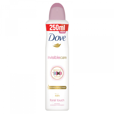 Deodorant Spray - Deodorant Dama, Dove, Invisible Care, Spray, Floral Touch, 250 ml