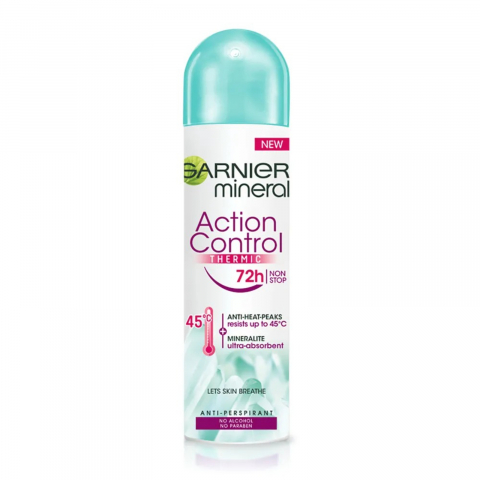 Deodorant Dama - Deodorant Dama, Garnier, Deo Women, Action Control Thermic, Spray, 150 ml