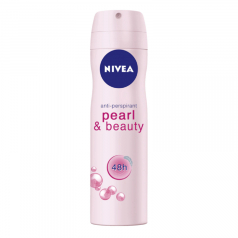 Deodorante si Antiperspirante - Deodorant Dama, Nivea, Deo Women, Pearl & Beauty, Quick Dry, Spray, 150 ml