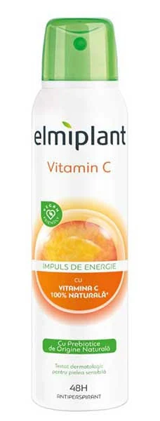 Deodorant Spray - Deodorant, Elmiplant, Deo Vitamin C, Spray, 150 ml