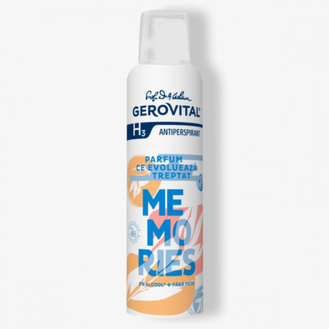 Ingrijire Personala - Deodorant, Gerovital, H3 Deo, Memories, Spray, 150 ml