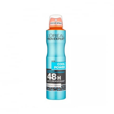 Deodorant Barbati - Deodorant Spray, L`Oreal Men Expert, Cool Power, 250 ml