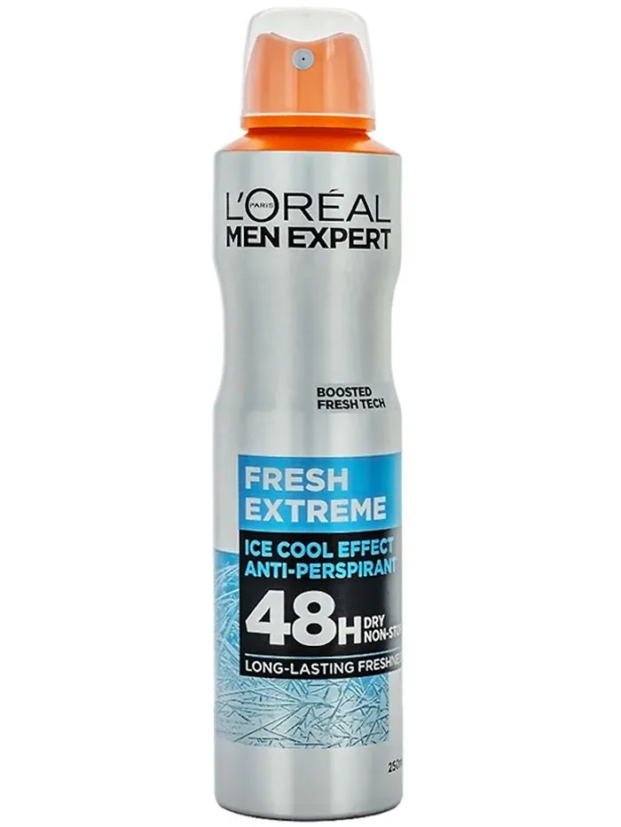 Deodorante si Antiperspirante - Deodorant Spray, L'Oreal Men Expert, Fresh Extreme, 250 ml