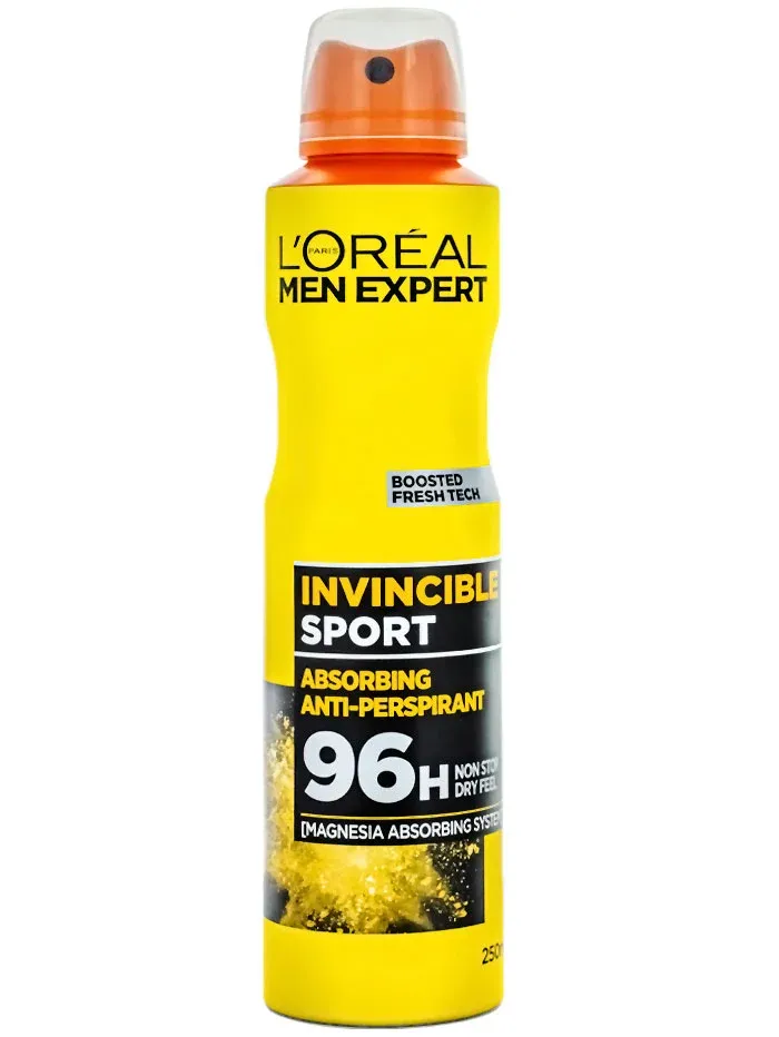 Ingrijire Personala - Deodorant Spray, L'Oreal Men Expert, Invincible Sport, 250 ml