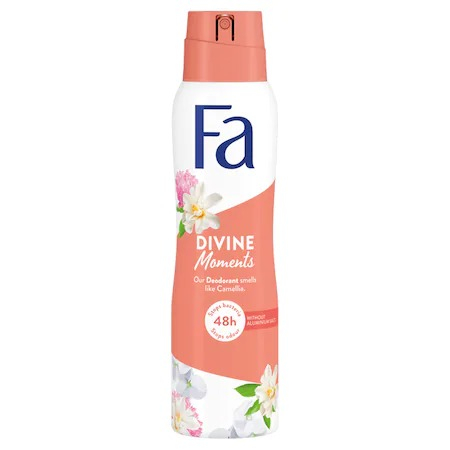 Deodorante si Antiperspirante - Deodorant Dama, Fa, Deo Women, Divine Moments, Spray, 150 ml
