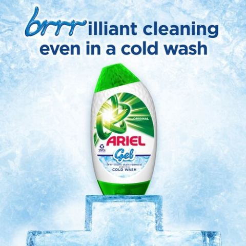 Detergent Lichid Gel, Ariel, Original, 32 Spalari, 1.056 L [2]