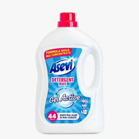 Detergent Lichid Gel - Detergent Lichid Gel Active, Asevi, 44 Spalari, 2.376 L