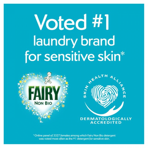 Detergent Lichid Gel, Fairy, Non Bio, Sensitive Skin, 64 Spalari [3]