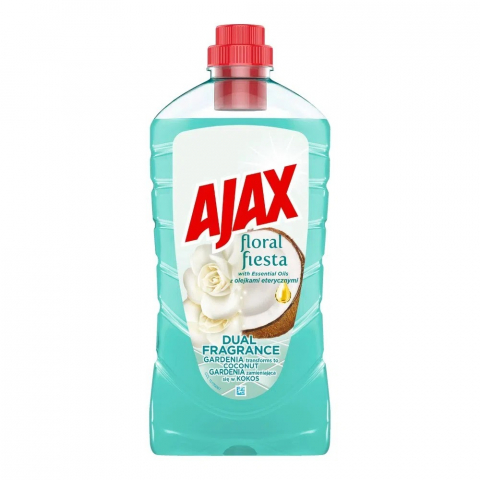 Solutii Curatare Pardoseli - Detergent Pardoseli, Ajax, Gardenia Coconut, 1 L