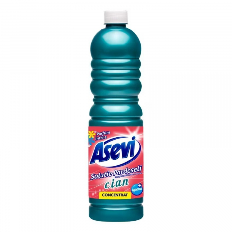 Produse de Curatenie - Detergent Pardoseli, Asevi, Cian, 1 L