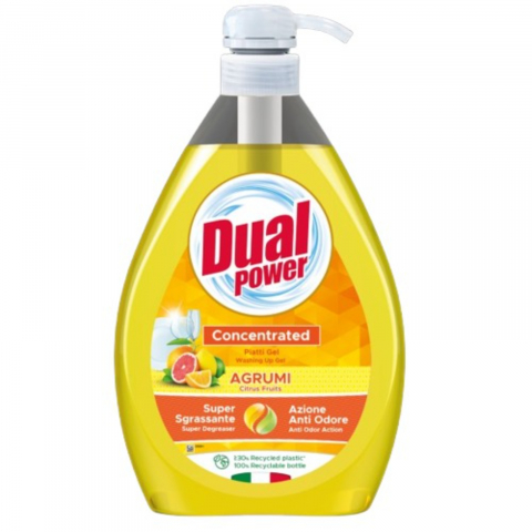 Detergent Vase - Detergent Vase Lichid, Dual Power, Agrumi, 1 L