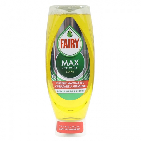 Detergent Vase - Detergent Vase Lichid, Fairy, Max Power, Lamaie, 545 ml