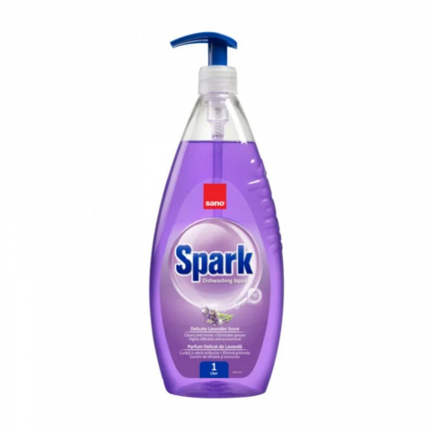 Detergent Vase - Detergent Vase Lichid, Sano, Spark, Lavanda, 1 L