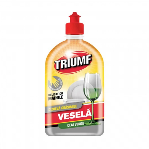 Detergent Vase - Detergent Vase Lichid, Triumf, Ceai Verde, 500 ml
