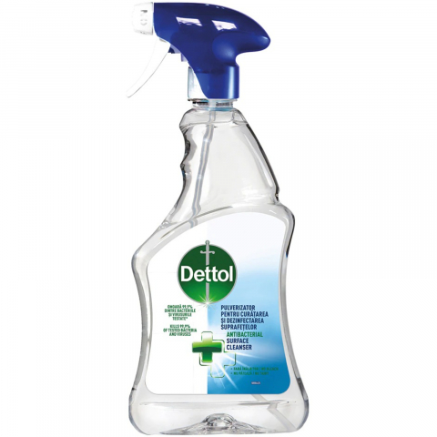 Dezinfectant - Dezinfectant, Dettol, Multisuprafete, Curatare si Dezinfectare, Spray, 500 ml