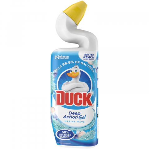 Produse de Curatenie - Dezinfectant Gel WC, Duck, Marine Wave, 750 ml