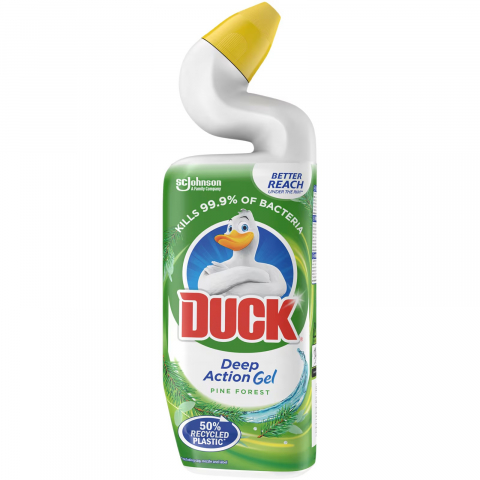Produse de Curatenie - Dezinfectant Gel WC, Duck, Pine Forest, 750 ml