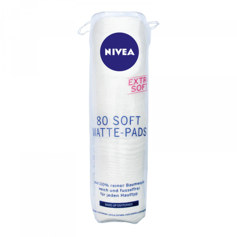 Ingrijirea Tenului - Dischete Demachiante, Nivea, 80 buc