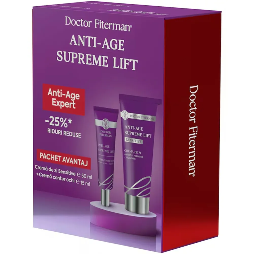 Ingrijire Personala - DOCTOR FITERMAN CREMA ZI 50ML+CREMA OCHI 15ML ANTI-AGE SUPREME LIFT CASETA CADOU