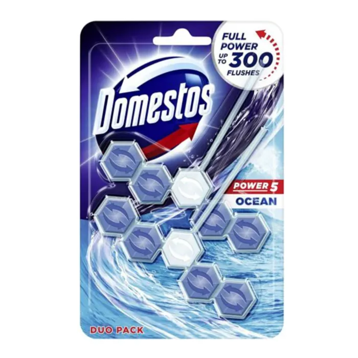 Odorizante WC - DOMESTOS ODORIZANT WC BILE 2X55G OCEAN