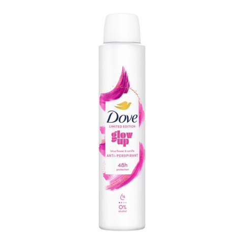 Ingrijire Personala - DOVE ANTIPERSPIRANT DEO 300ML XXL GLOW UP 48H