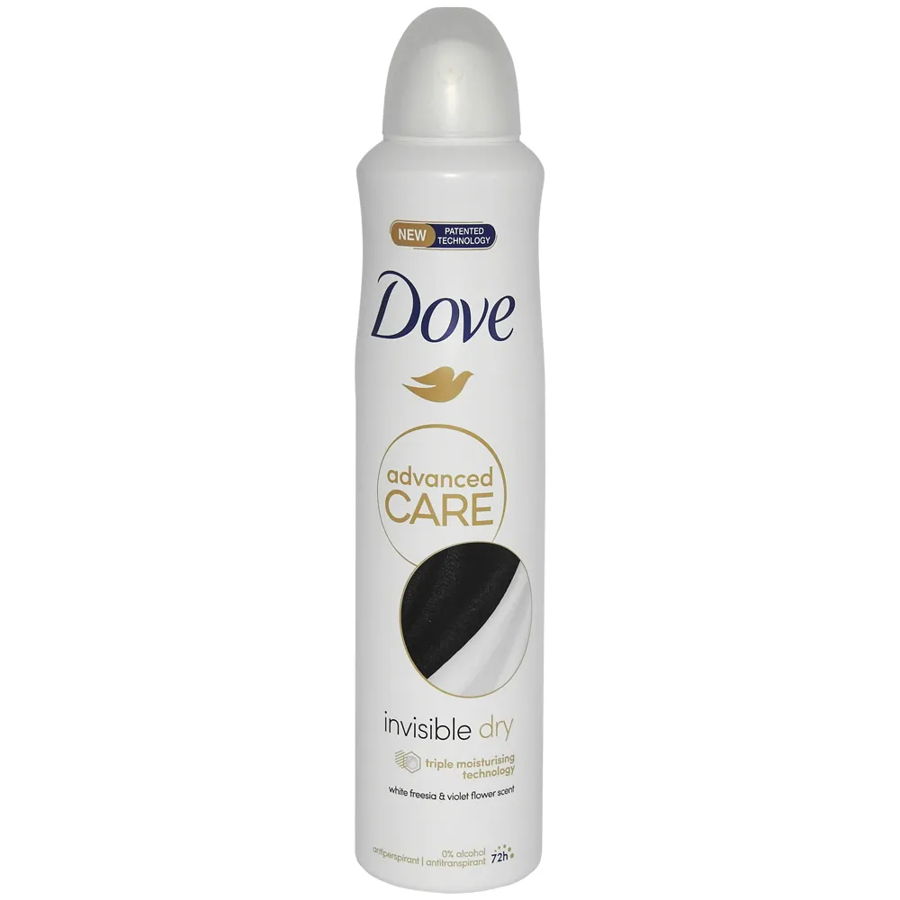 Deodorante si Antiperspirante - DOVE ANTIPERSPIRANT DEO INVISIBLE DRY 250ML
