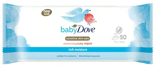 Servetele Umede pentru Copii - DOVE BABY SERVETELE UMEDE 50BUC RICH MOISTURE