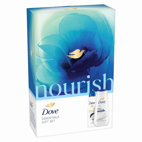 Pentru Femei - DOVE CASETA CADOU (GEL DE DUS 225+DEO150) NOURISH