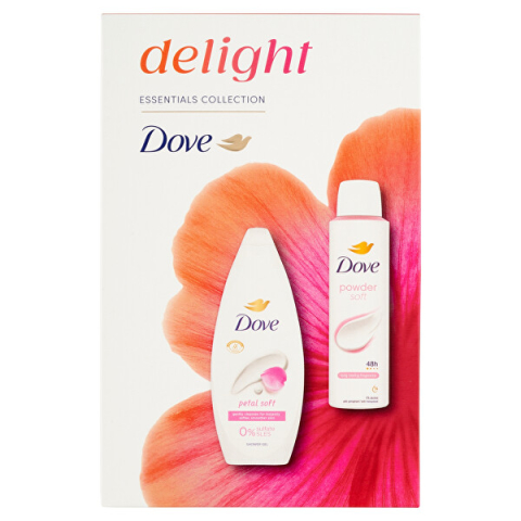 Pentru Femei - DOVE CASETA CADOU (GEL DE DUS 250+DEO150) DELIGHT PETAL SOFT