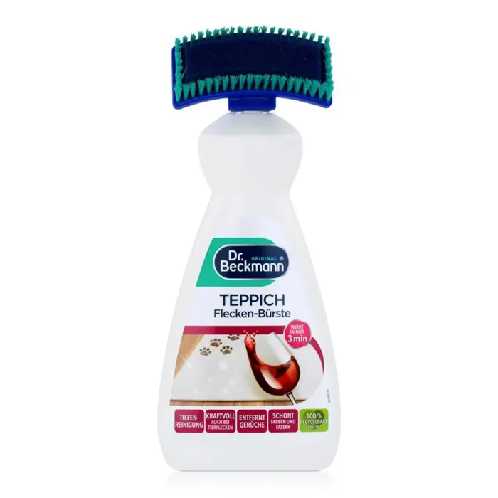 Solutii Curatare Covoare si Tapiterii - DR. BECKMANN DETERGENT CU PERIE COVOARE 650ML