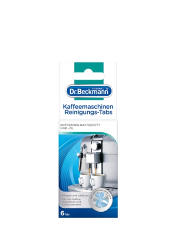Cafetiere si Ibrice - Dr. Beckmann Tablete pentru Curățarea Aparatului de Cafea – 6 buc