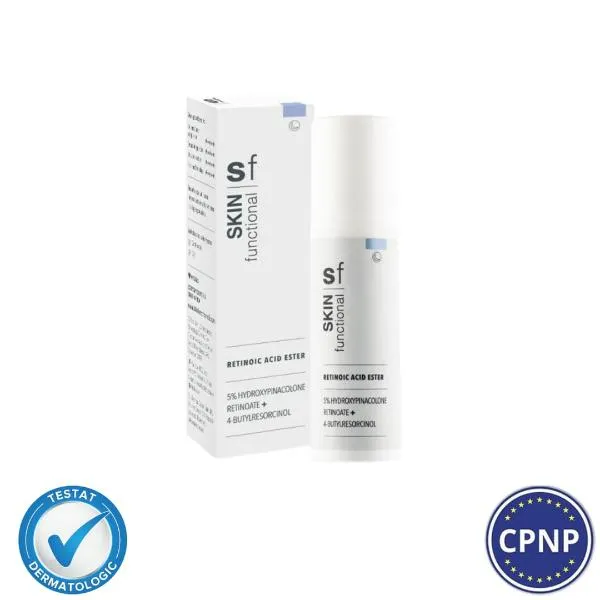 Produse Cosmetice Premium - Emulsie cu 5% Hydroxypinacolone Retinoate + 4-Butylresorcinol (30 ml)