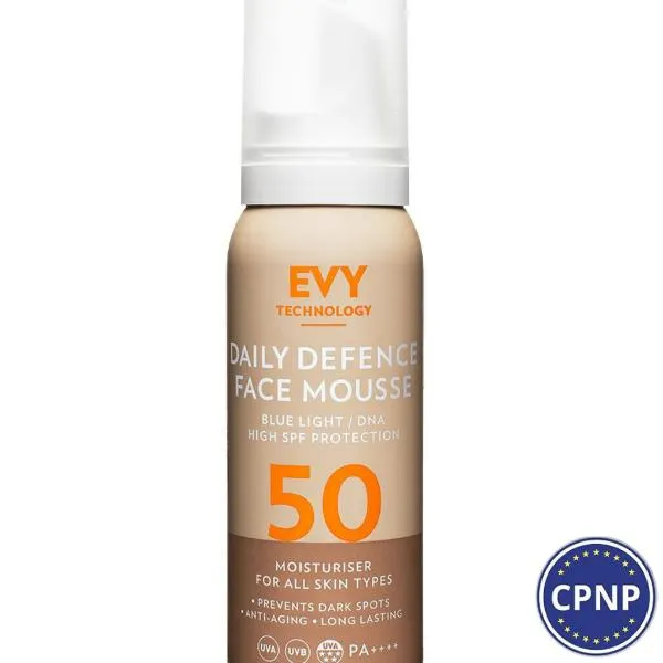 Produse Cosmetice Premium - EVY TECHNOLOGY Daily Defence Face Mousse cu SPF 50 (75 ml)