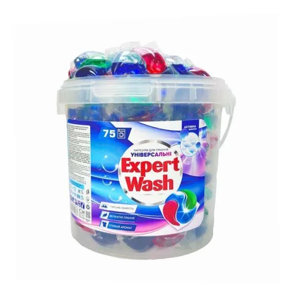 Detergent Rufe - EXPERT WASH DETERGENT CAPSULE 75BUC UNIVERSAL