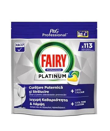 Capsule si Tablete pentru Masina de Spalat Vase - FAIRY DETERGENT VASE CAPSULE 113BUC PLATINUM LAMAIE PROFESSIONAL