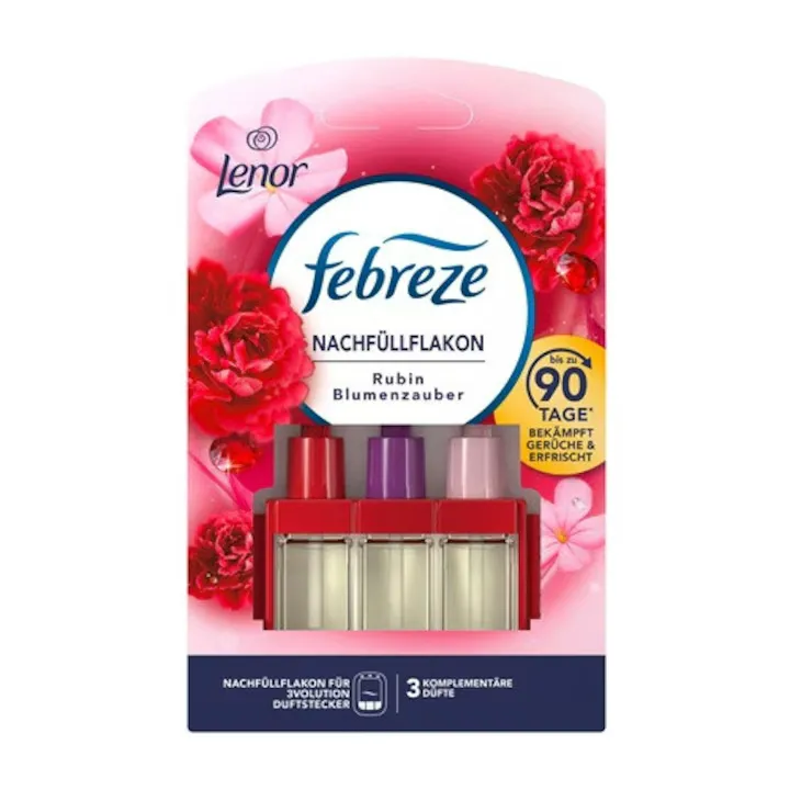Odorizante Rezerva - FEBREZE (AMBI PUR) ODORIZANT CAMERA REZERVA 3 VOLUTION 20ML RUBY FLORAL MAGIC
