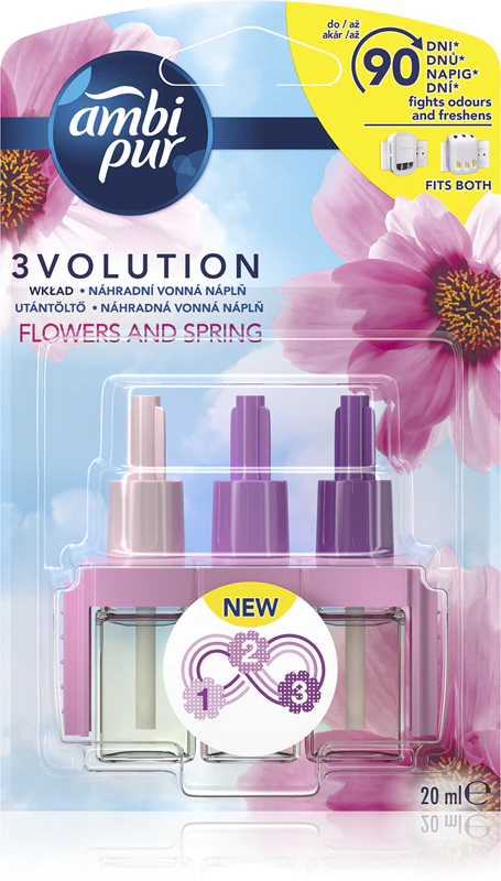 Odorizante Rezerva - Febreze (Ambi Pur) odorizant camera rezerva 3volution 20ml Fleur Naissante