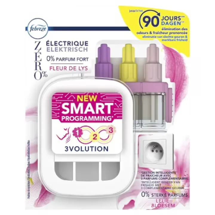 Odorizante Rezerva - FEBREZE ODORIZANT CAMERA AP+REZ 3VOLUTION 20ML LILY BLOSSOM