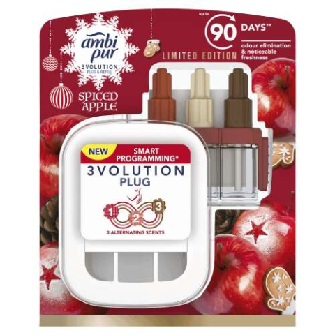Odorizante Camera - Febreze Odorizant Camera Ap+Rezerva 3Volution Spiced Apple