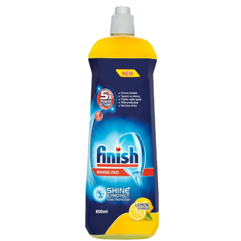 Intretinere Masina de Spalat Vase - FINISH SOLUTIE CLATIRE 800ML MASINA SPALAT VASE LEMON
