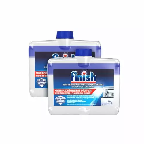 Finish Solutie Curatare Vase Regular Duo 2x250ml