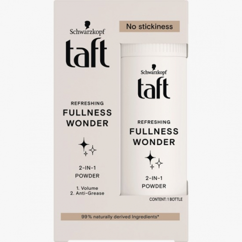 Ingrijirea Parului - Fixativ Pudra, Taft, Fullness Wonder, 10 g