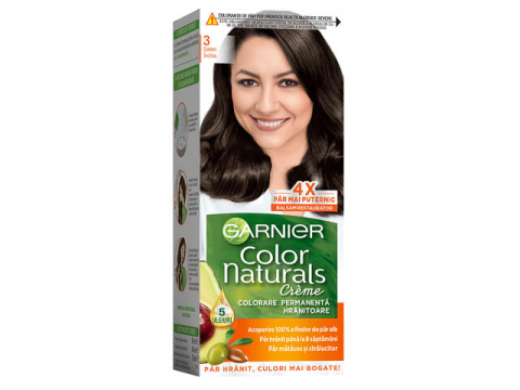 Ingrijire Personala - GARNIER COLOR NATURALS VOPSEA PAR 3 SATEN INCHIS, Vopsea par