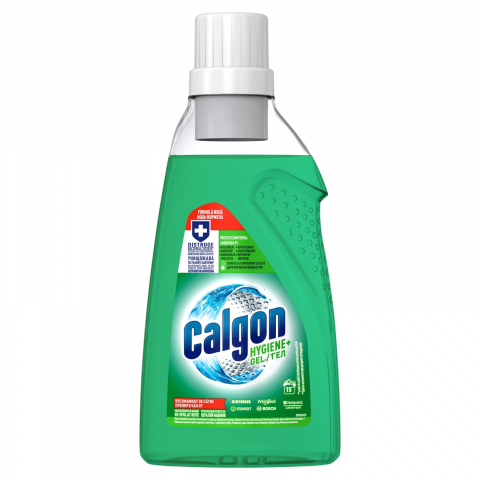 Detergent Rufe - Gel Anticalcar Calgon Hygiene +, 750 ml – Protectie Completa Impotriva Calcarului si Igiena Optima