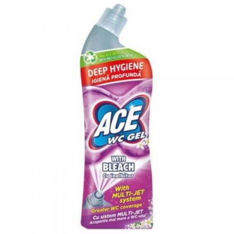 Dezinfectant - Gel Curatare WC, Ace, cu Inalbitor, 700 ml