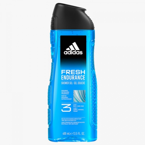 Gel de Dus pentru Barbati - Gel de Dus, Adidas, Men, Fresh Endurance, 400 ml